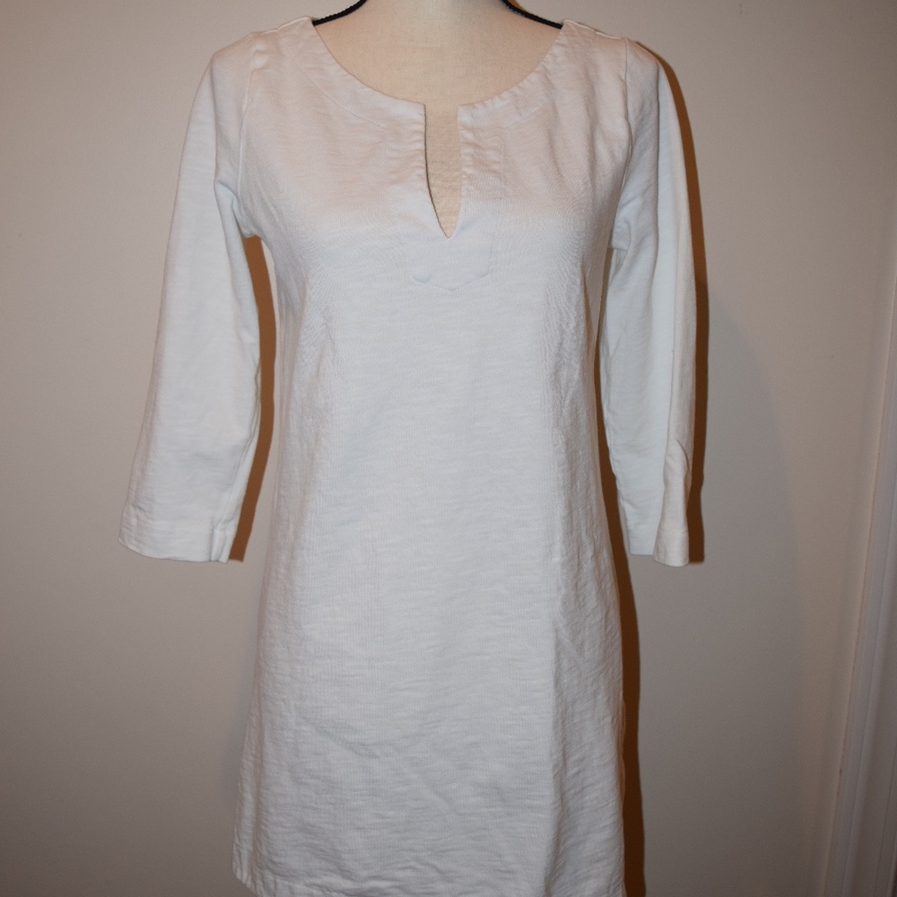 J Crew White Tunic size S